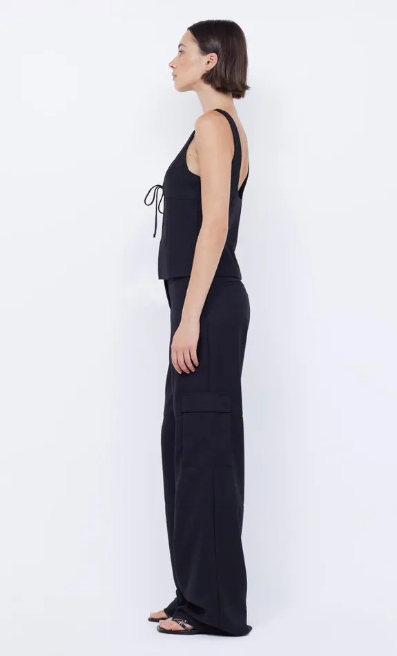 Women NEVADA TIE TOP 8211 BLACK Bec Bridge Sleeveless