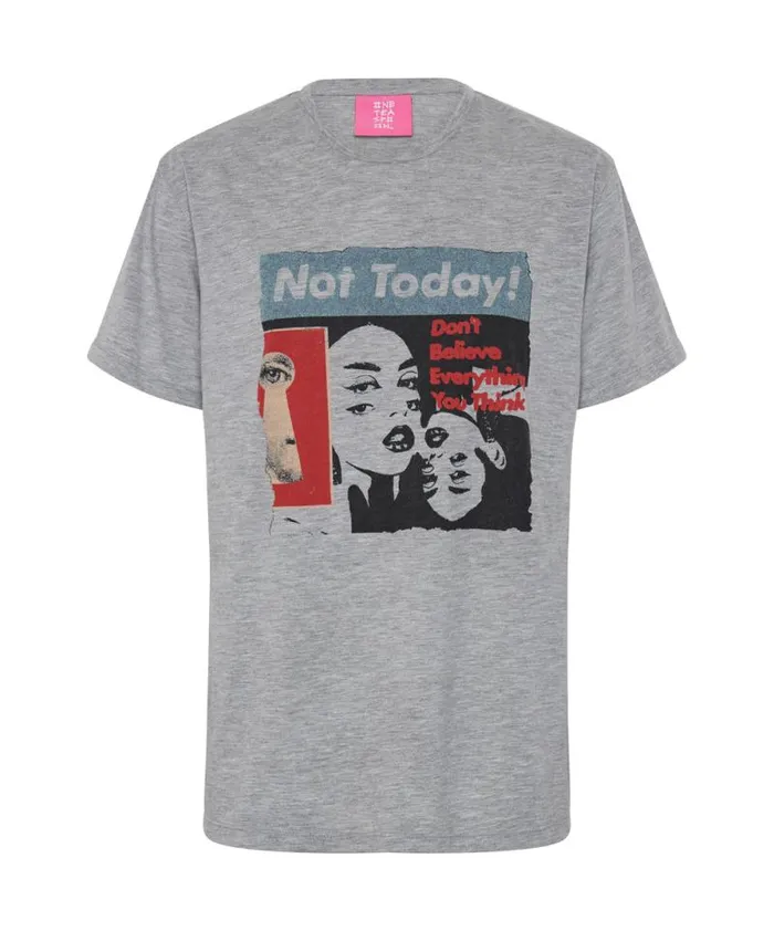 Women NOT TODAY CREW TEE One Teaspoon Tees and Tanks