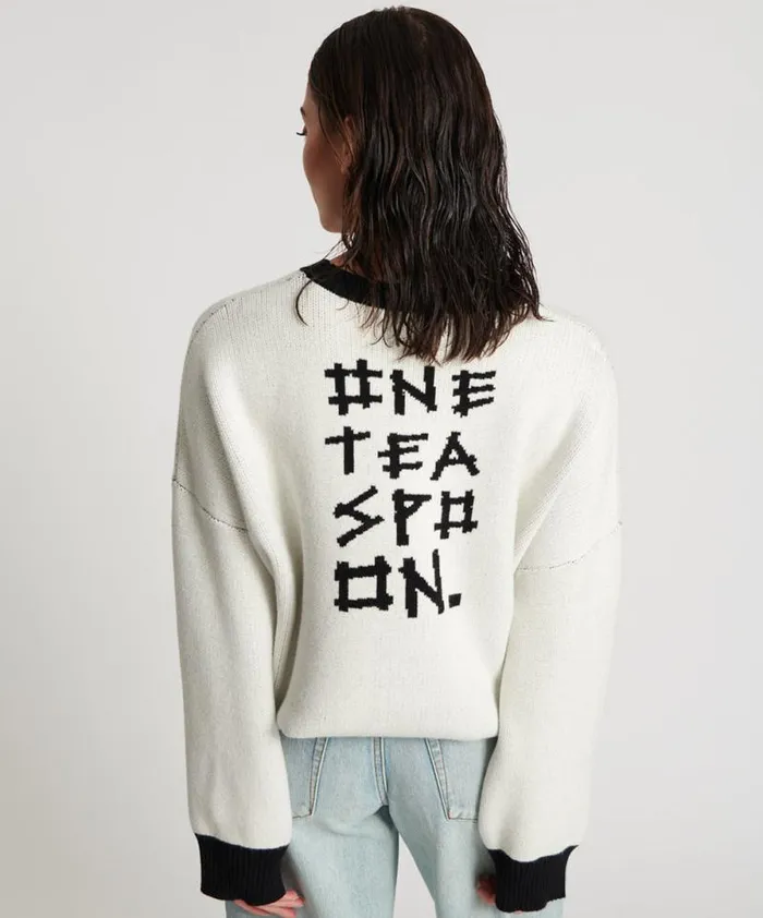 Women NUIT NOIRE BATWING SWEATER One Teaspoon Knitwear Women NUIT NOIRE BATWING SWEATER One Teaspoon Knitwear