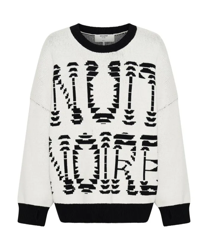 Women NUIT NOIRE BATWING SWEATER One Teaspoon Knitwear Women NUIT NOIRE BATWING SWEATER One Teaspoon Knitwear