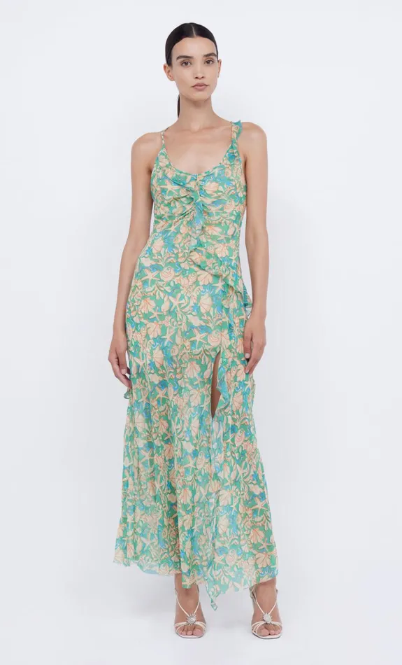 Women OASIS FRILL MAXI DRESS 8211 UNDER THE SEA Bec Bridge Maxi Dresses