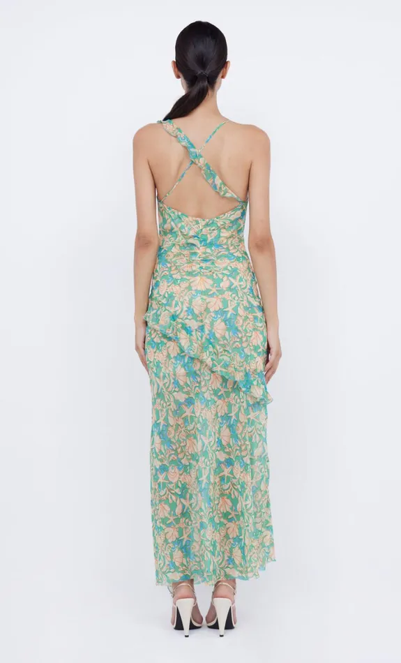 Women OASIS FRILL MAXI DRESS 8211 UNDER THE SEA Bec Bridge Maxi Dresses