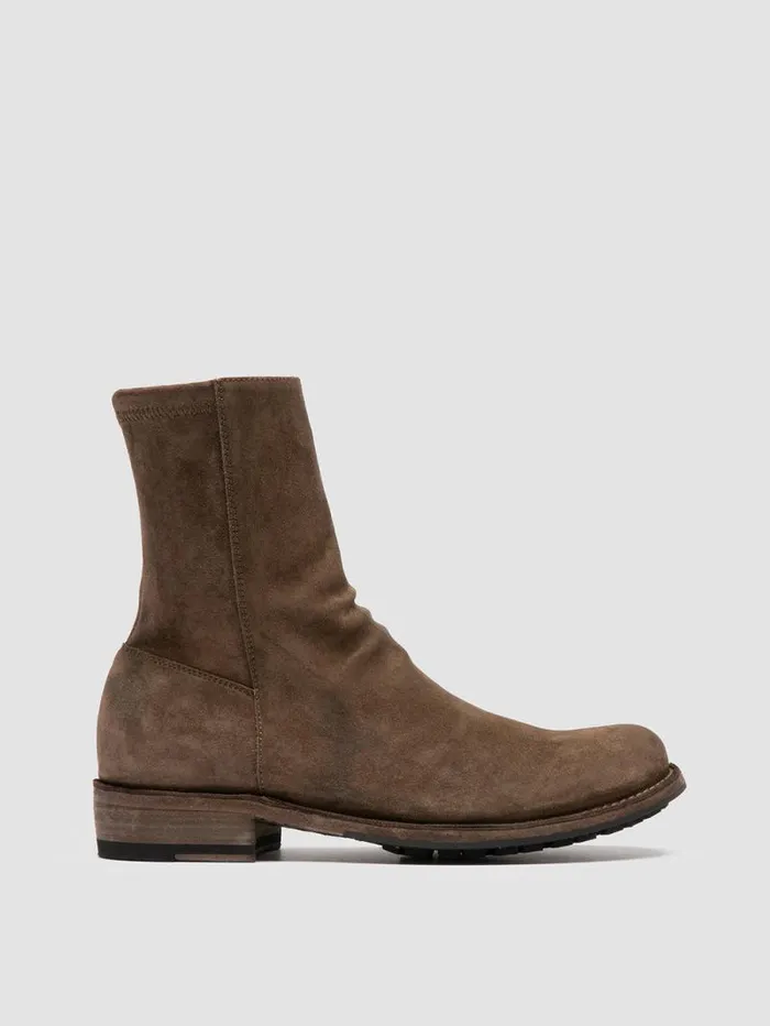 Women Officine Creative Footwear LEGRAND 203 Light Brown Suede Ankle Boots