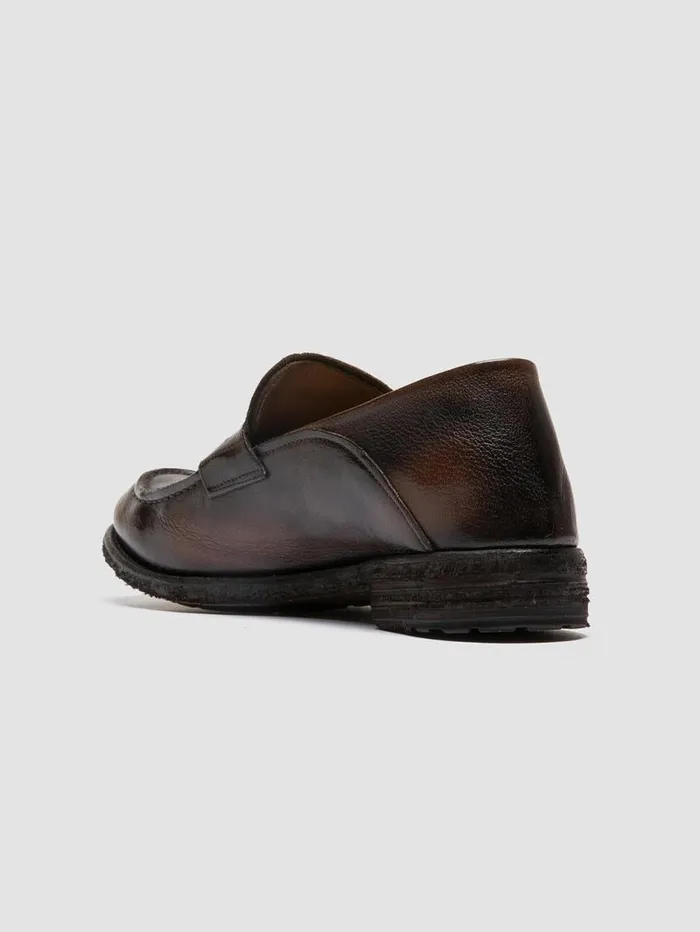 Women Officine Creative Footwear LEXIKON 140 Coffe Leather Penny Loafers Women Officine Creative Footwear LEXIKON 140 Coffe Leather Penny Loafers