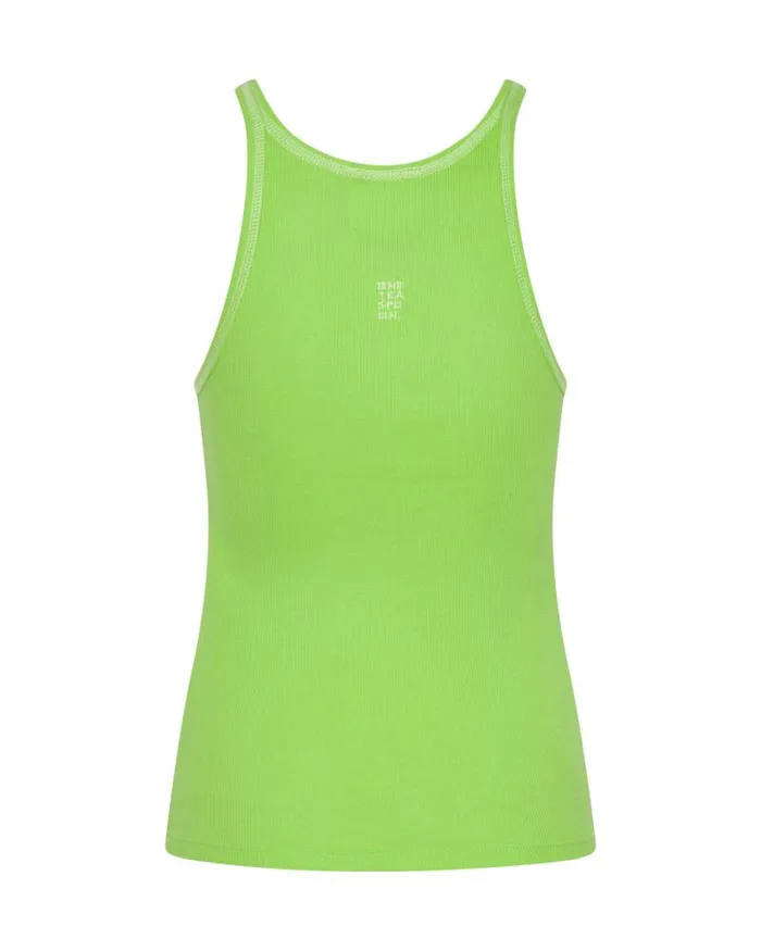 Women ONE TEASPOON LOGO RIB SINGLET One Teaspoon Tees and Tanks Women ONE TEASPOON LOGO RIB SINGLET One Teaspoon Tees and Tanks
