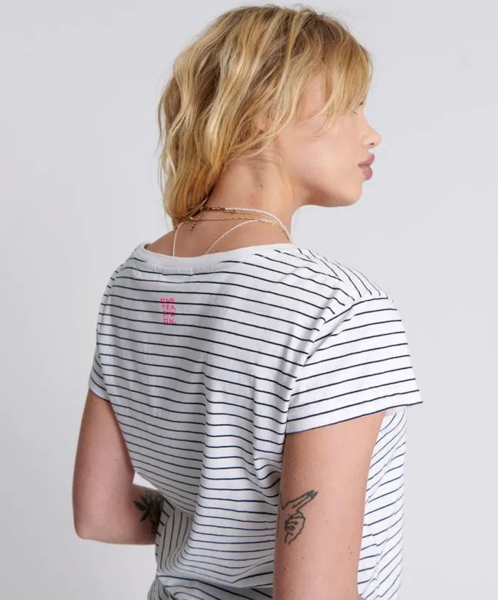 Women ONE TEASPOON SCOOP NECK BASIC TEE MULTI One Teaspoon Tees and Tanks Women ONE TEASPOON SCOOP NECK BASIC TEE MULTI One Teaspoon Tees and Tanks