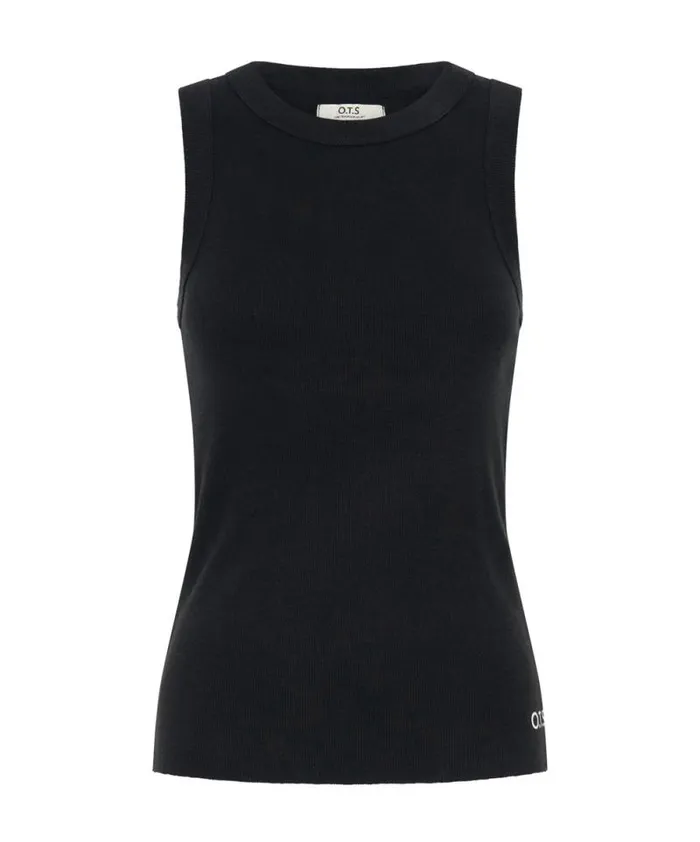 Women OTS EQUIPMENT TANK BLACK One Teaspoon Tops Women OTS EQUIPMENT TANK BLACK One Teaspoon Tops