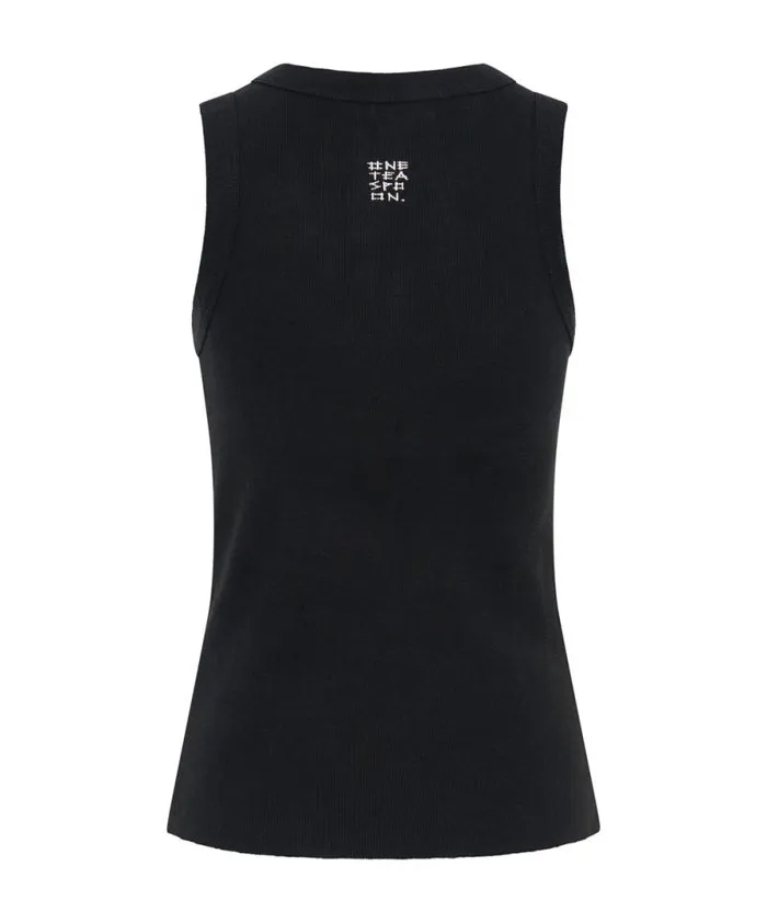 Women OTS EQUIPMENT TANK BLACK One Teaspoon Tops Women OTS EQUIPMENT TANK BLACK One Teaspoon Tops