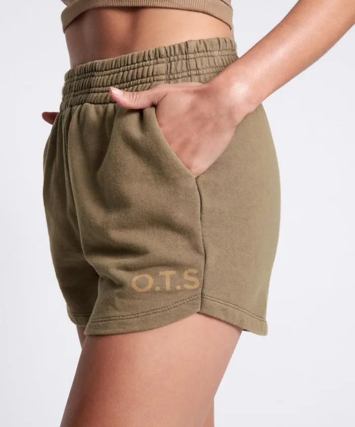 Women OTS HIGH WAIST HUSTLE SHORTS KHAKI One Teaspoon Bottoms Women OTS HIGH WAIST HUSTLE SHORTS KHAKI One Teaspoon Bottoms