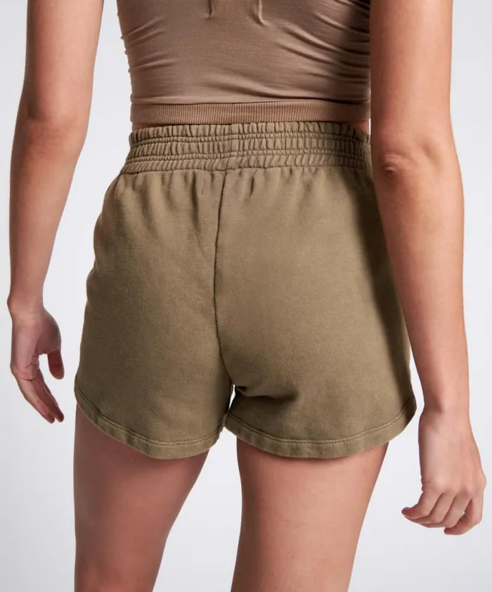 Women OTS HIGH WAIST HUSTLE SHORTS KHAKI One Teaspoon Bottoms Women OTS HIGH WAIST HUSTLE SHORTS KHAKI One Teaspoon Bottoms