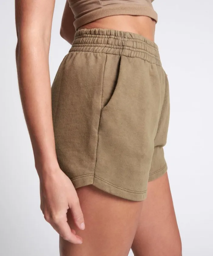 Women OTS HIGH WAIST HUSTLE SHORTS KHAKI One Teaspoon Bottoms Women OTS HIGH WAIST HUSTLE SHORTS KHAKI One Teaspoon Bottoms