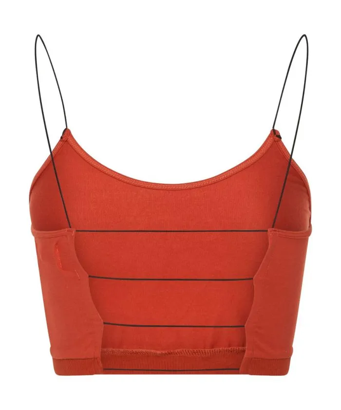 Women OTS STRING BACK BOXER CROP RED One Teaspoon Intimates Women OTS STRING BACK BOXER CROP RED One Teaspoon Intimates