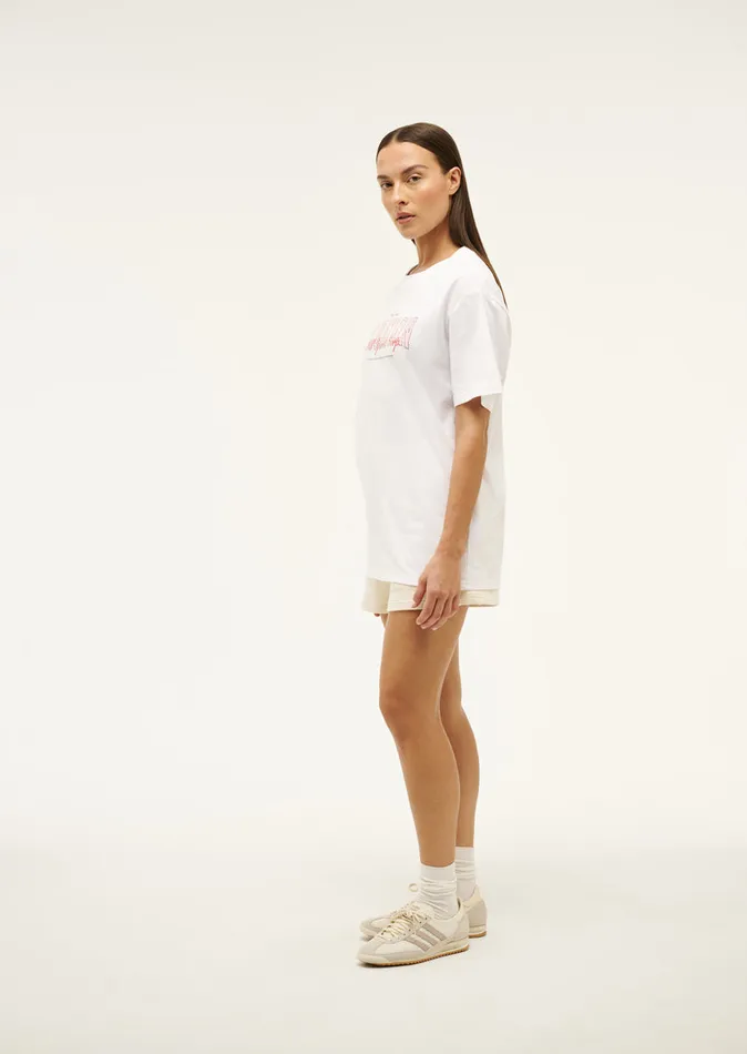 Women PE Nation FULL OUT TEE IN OPTIC WHITE Tees