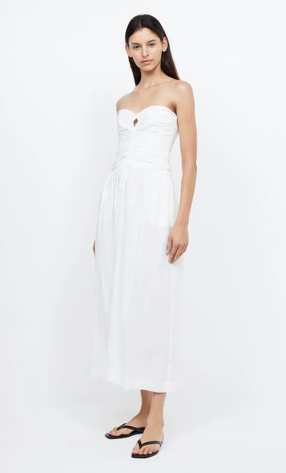 Women PALMER STRAPLESS MAXI 8211 IVORY Bec Bridge Maxi Dresses