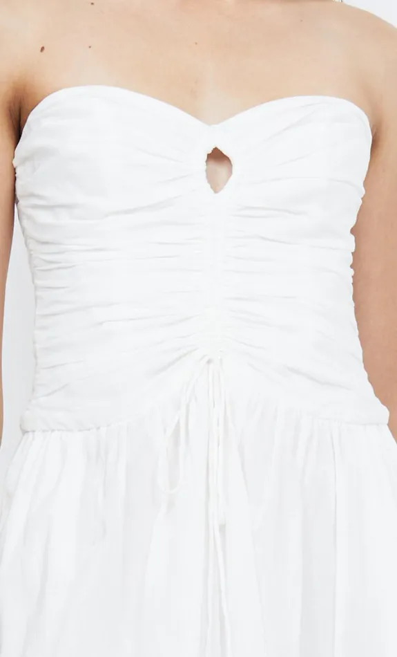 Women PALMER STRAPLESS MAXI 8211 IVORY Bec Bridge Maxi Dresses