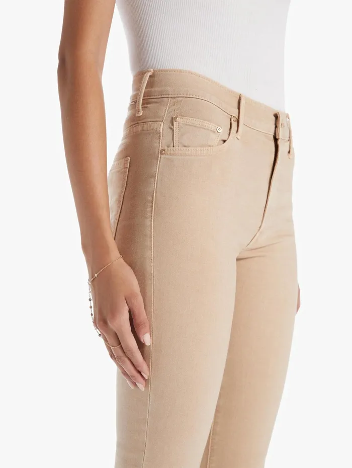 Women Pants Mother Denim The Insider Ankle Fray Khaki