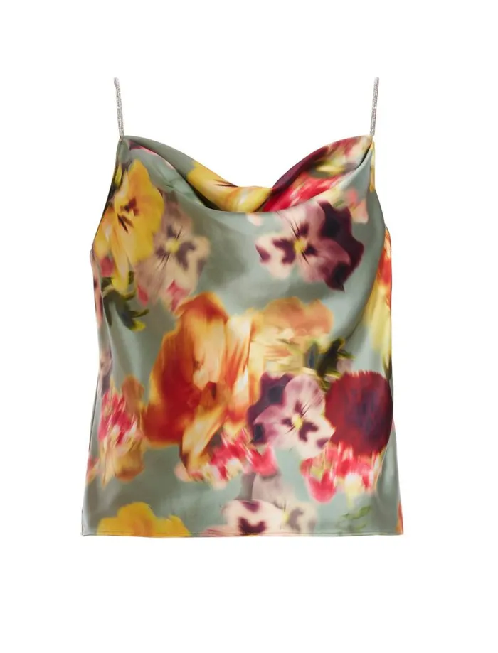 Women Paolina Cami Top Floral Daze BCBG Tops Women Paolina Cami Top Floral Daze BCBG Tops