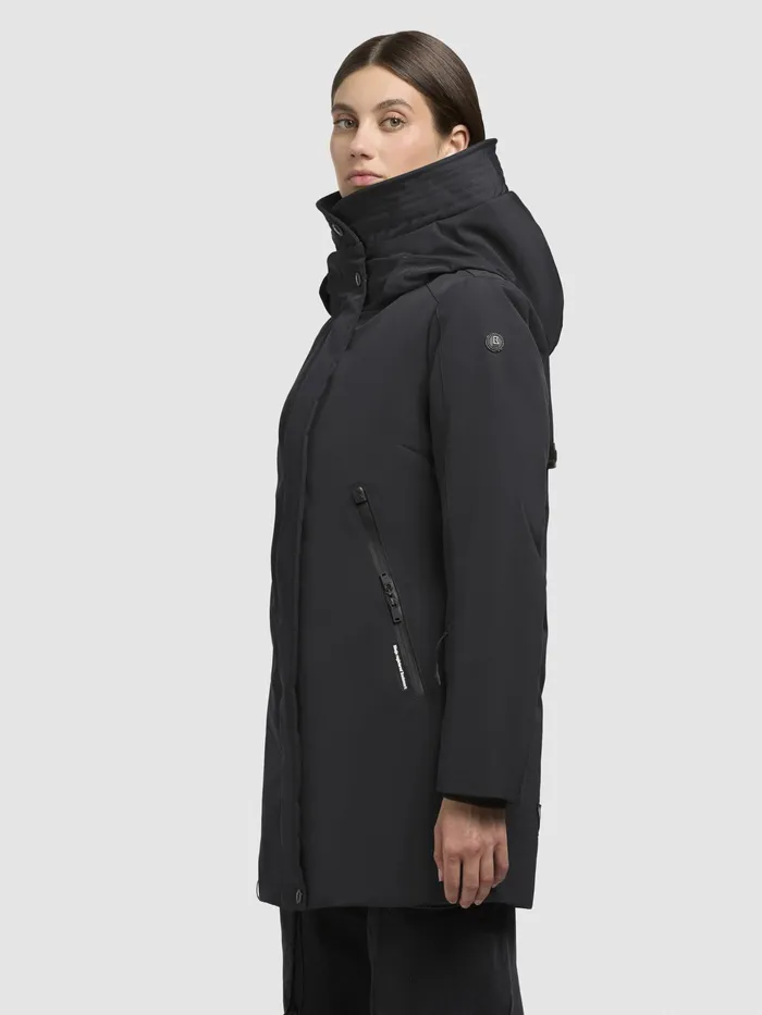 Women Parkas KHUJO Jacke VIONA5 Schwarz Schwarz