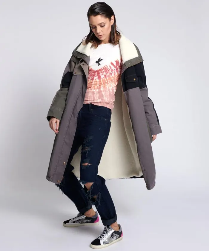 Women PATCHWORK UTILITY DEFENDER COAT One Teaspoon Jackets Women PATCHWORK UTILITY DEFENDER COAT One Teaspoon Jackets