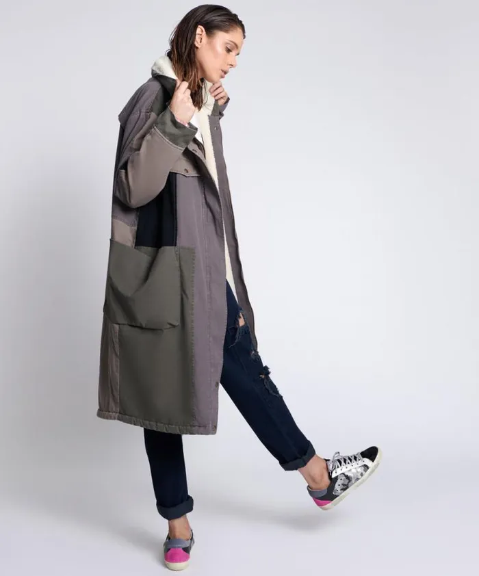 Women PATCHWORK UTILITY DEFENDER COAT One Teaspoon Jackets Women PATCHWORK UTILITY DEFENDER COAT One Teaspoon Jackets