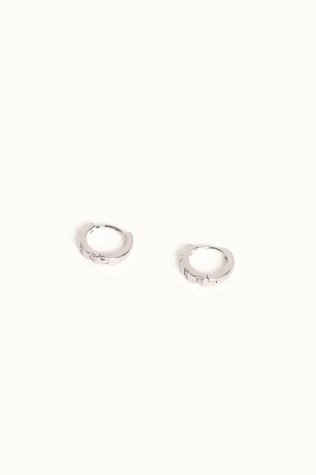 Women Petal and Pup Alexis Earrings Silver Earrings