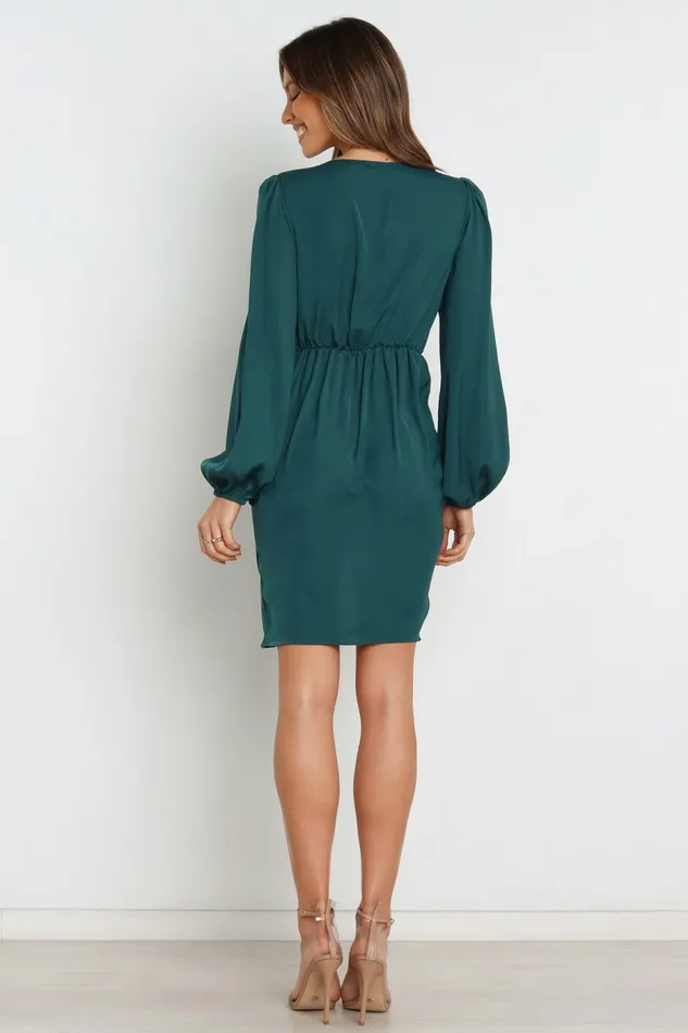 Women Petal and Pup Kataleya Dress Emerald Fall Dresses