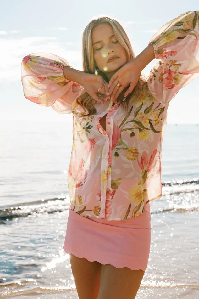 Women Petal and Pup Leonie Shirt Acacia Blossom Tops