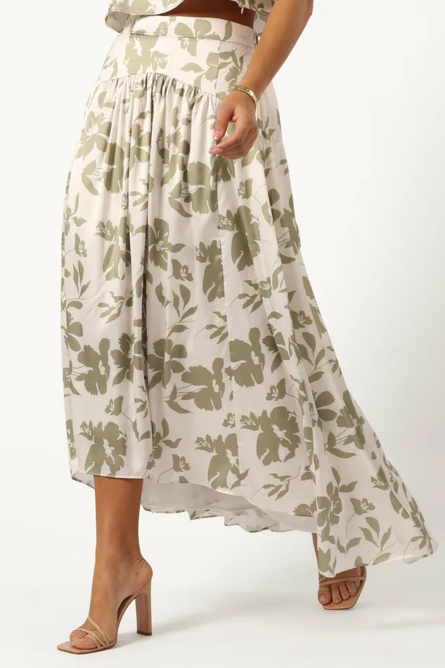 Women Petal and Pup Lulu Set Sage Floral Matching Sets