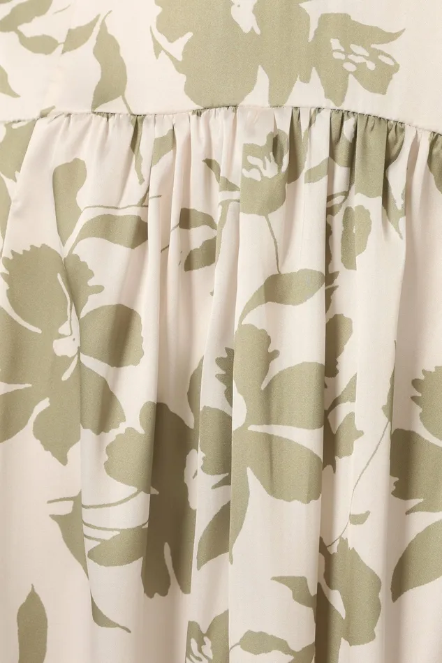 Women Petal and Pup Lulu Set Sage Floral Matching Sets