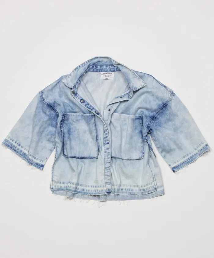 Women PIONEER DENIM SHIRT One Teaspoon Denim Tops Women PIONEER DENIM SHIRT One Teaspoon Denim Tops