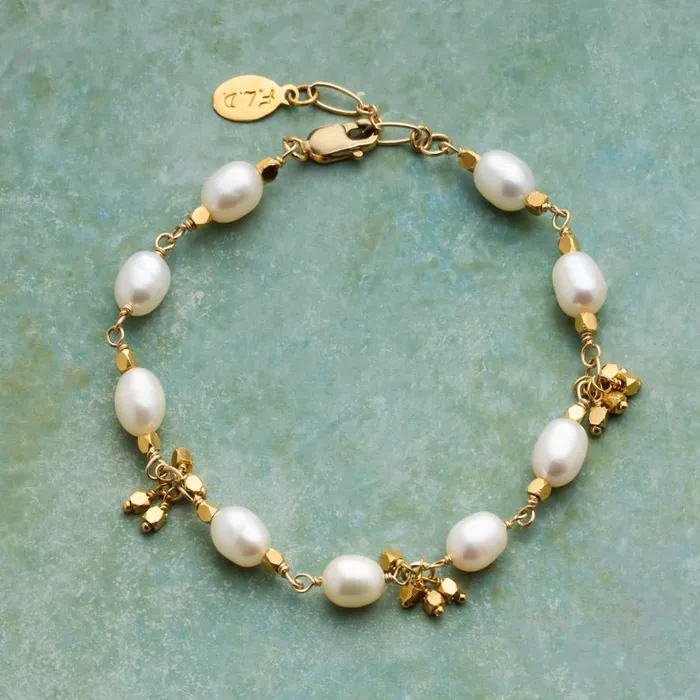 Women Pitter Patter Pearl Bracelet Sundance Catalog Bracelets