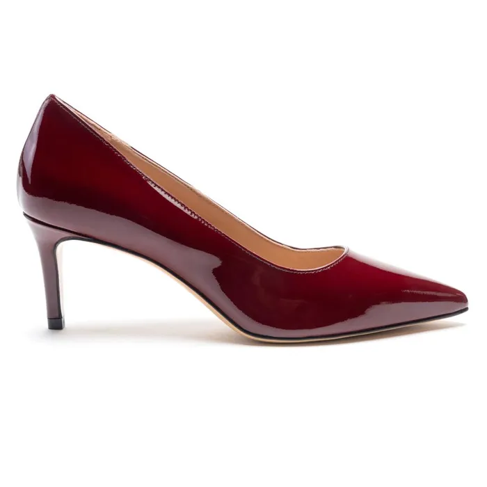Women Pumps Bruno Magli Tara Bordeaux Patent Pump