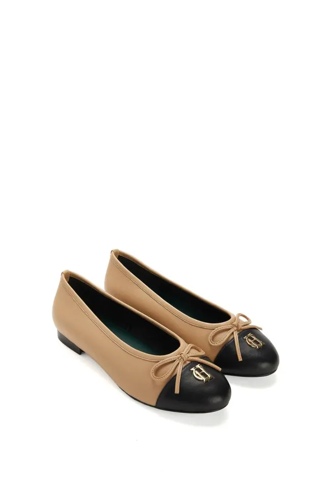 Women Pumps Holland Cooper Ballet Shoe Nude Black Women Pumps Holland Cooper Ballet Shoe Nude Black