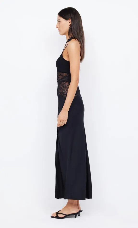 Women RIA ASYM MAXI DRESS 8211 BLACK Bec Bridge Wedding Guest