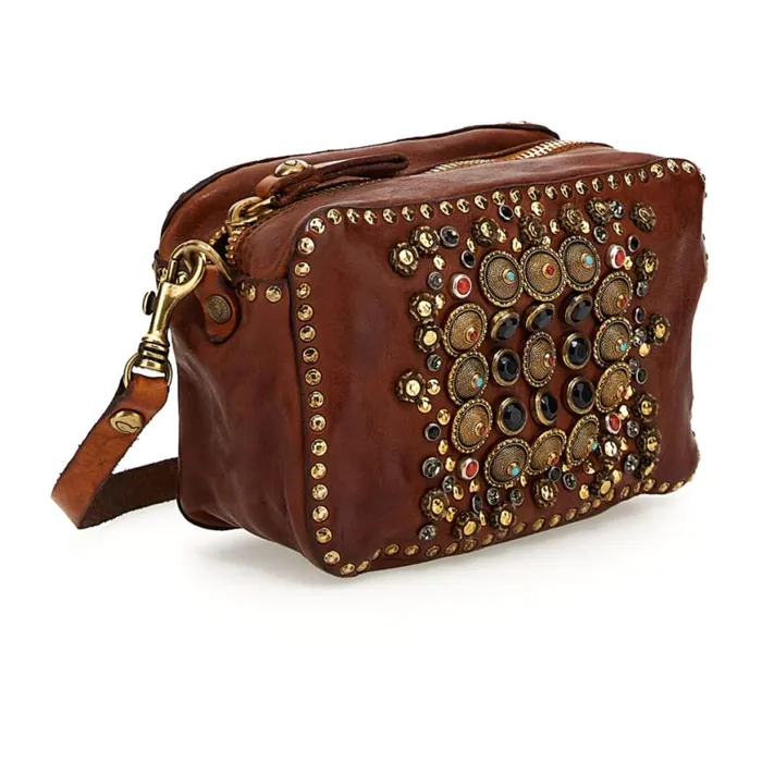 Women Ribes Cognac Campomaggi Crossbody Bags Women Ribes Cognac Campomaggi Crossbody Bags