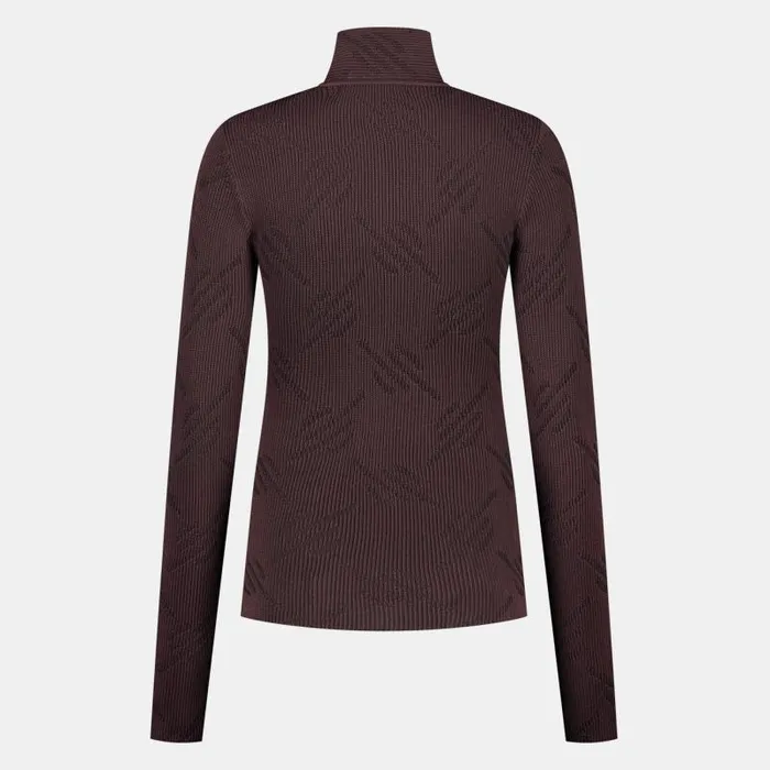 Women Roast Brown Knitted Monogram Cardigan Daily Paper Knitwear Women Roast Brown Knitted Monogram Cardigan Daily Paper Knitwear