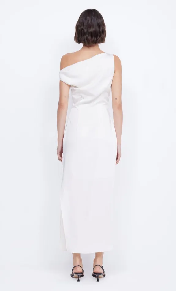 Women ROCHELLE ASYM MIDI DRESS 8211 CREAM Bec Bridge Prom Dresses