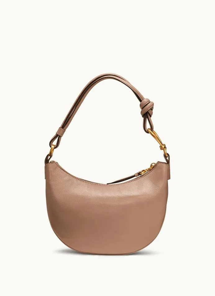 Women ROSLYN SMALL HOBO Fawn Donna Karan New York Crossbodies And Satchels Women ROSLYN SMALL HOBO Fawn Donna Karan New York Crossbodies And Satchels