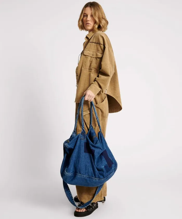 Women SALTY SAILOR DENIM OVERNIGHTER BAG One Teaspoon Bags Women SALTY SAILOR DENIM OVERNIGHTER BAG One Teaspoon Bags