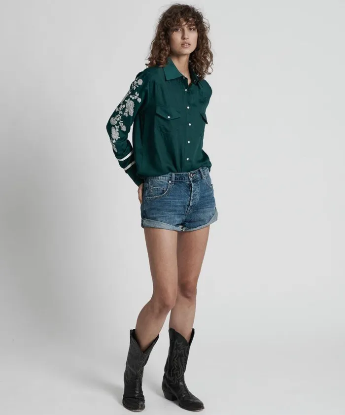Women SAN CERENA SHIRT 0 One Teaspoon Shirts Women SAN CERENA SHIRT 0 One Teaspoon Shirts