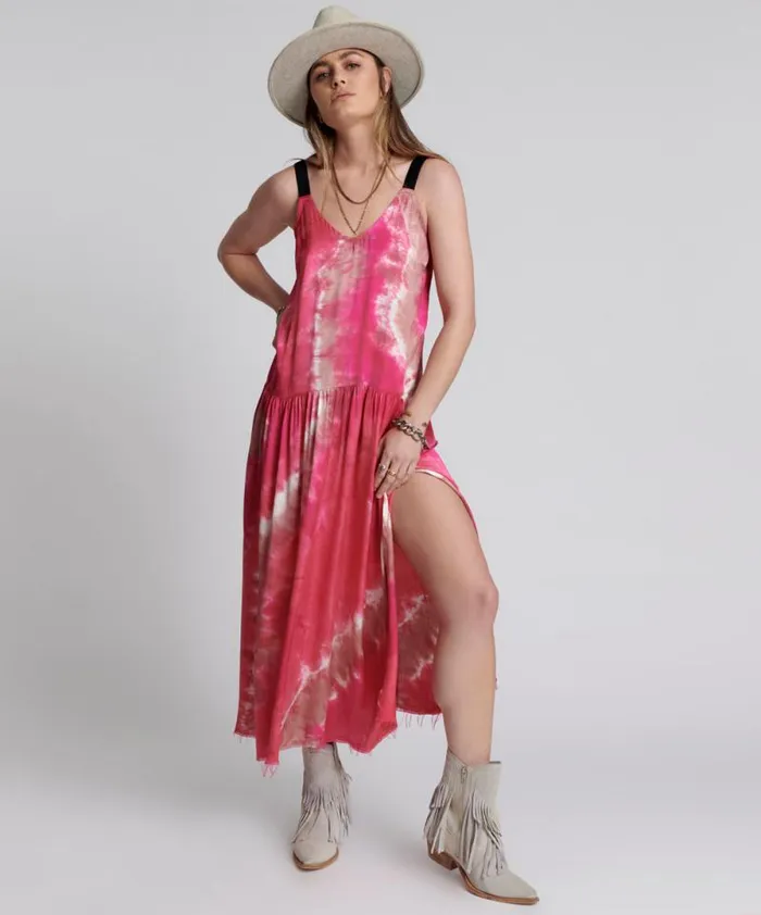 Women SATIN SOLAR FLARE RUNWAY CAMI DRESS One Teaspoon Midi and Maxi Dresses Women SATIN SOLAR FLARE RUNWAY CAMI DRESS One Teaspoon Midi and Maxi Dresses