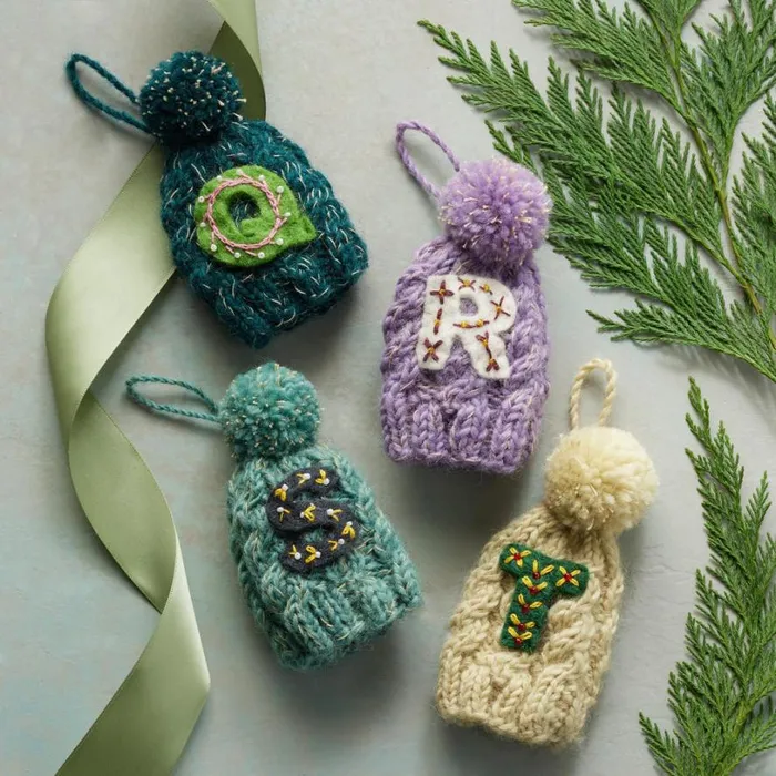 Women Seasons Greetings Initial Hat Ornament Sundance Catalog Seasonal Women Seasons Greetings Initial Hat Ornament Sundance Catalog Seasonal
