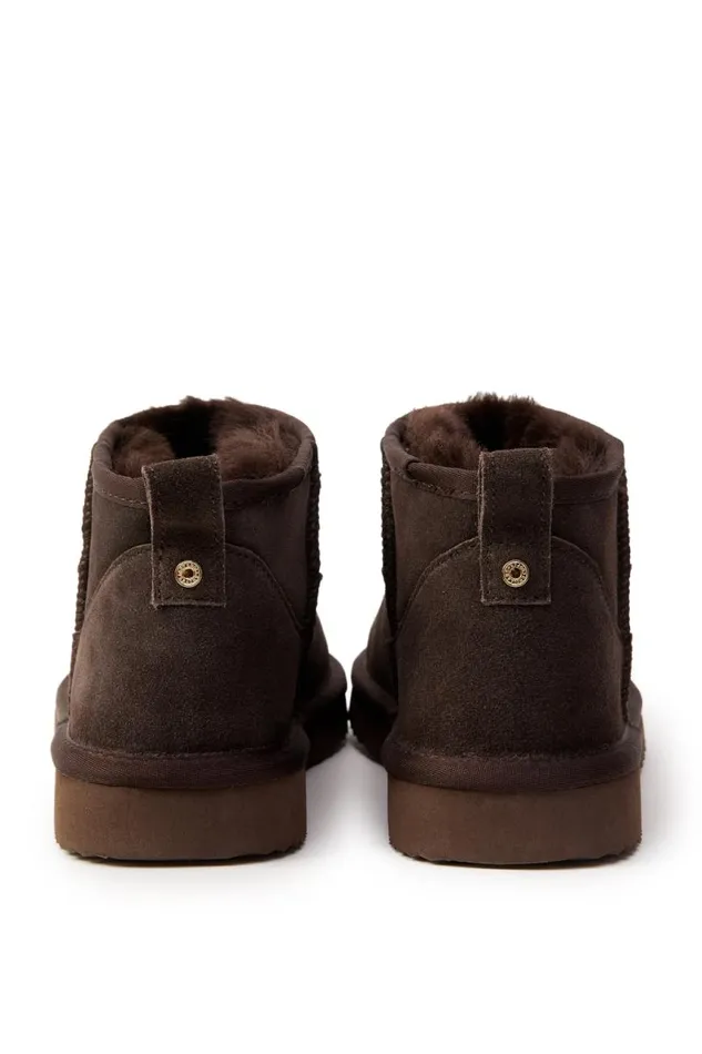 Women Shearling Holland Cooper Ultra Mini Shearling Boot Chocolate Women Shearling Holland Cooper Ultra Mini Shearling Boot Chocolate