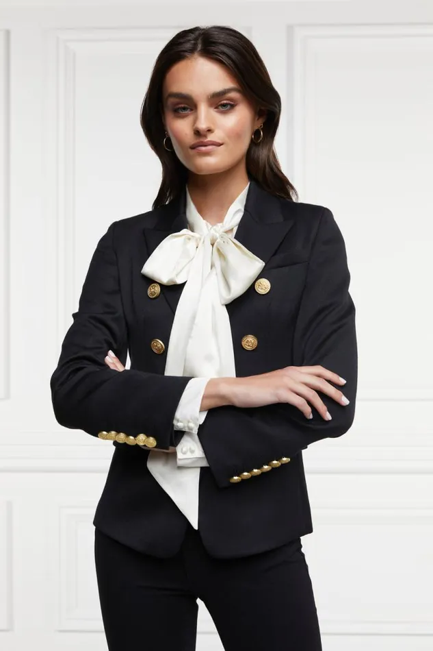Women Shirts and Blouses Holland Cooper Ariella Blouse Oyster Women Shirts and Blouses Holland Cooper Ariella Blouse Oyster
