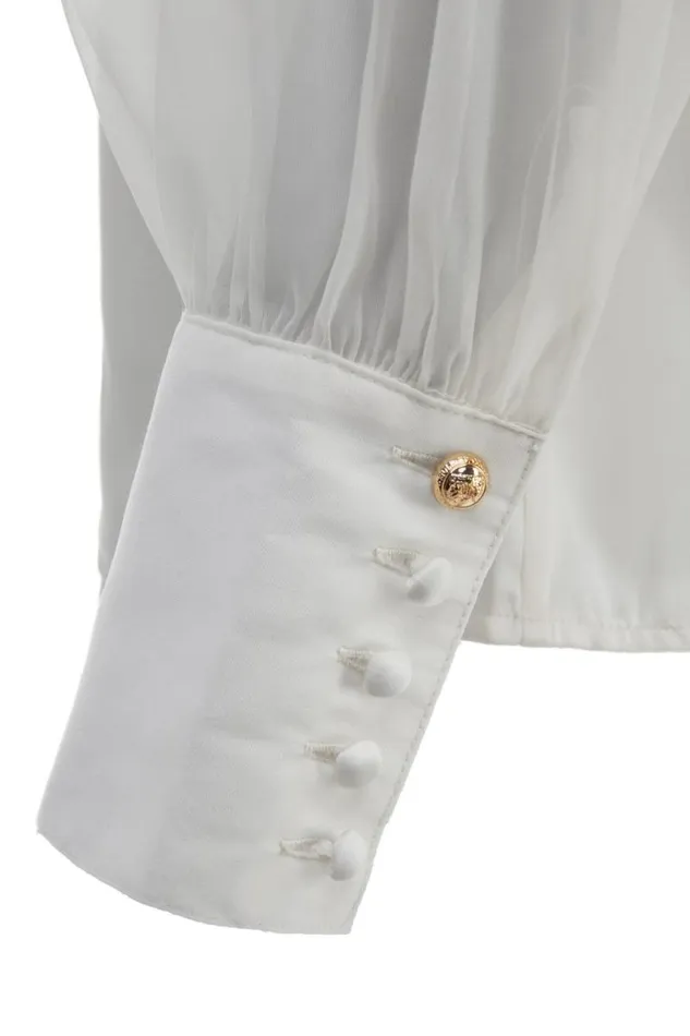 Women Shirts and Blouses Holland Cooper Ariella Blouse Oyster Women Shirts and Blouses Holland Cooper Ariella Blouse Oyster