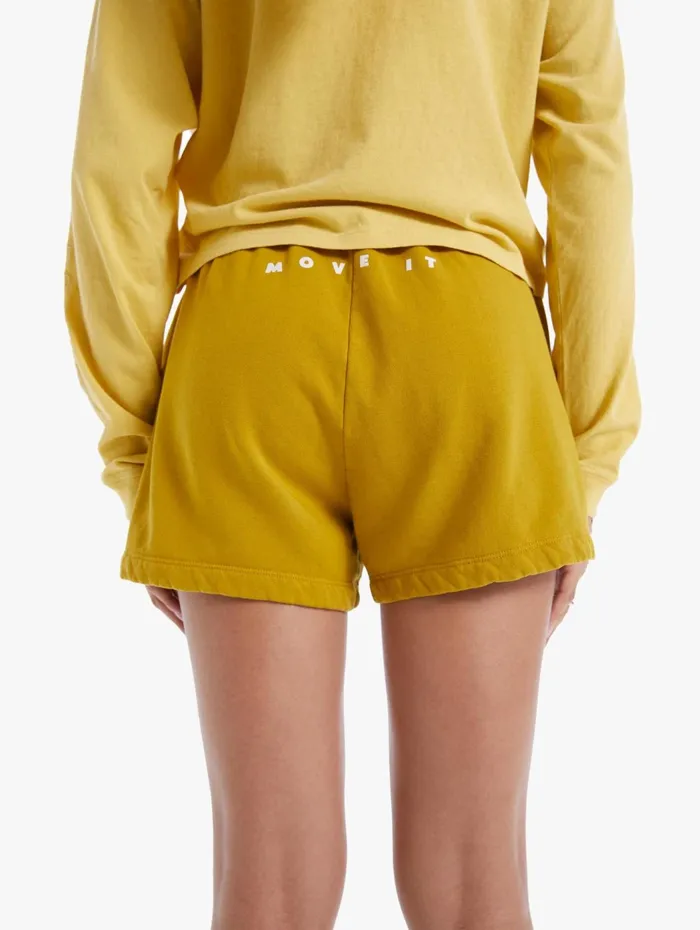 Women Shorts Mother Denim The Knock Out Short Short Lightpastel Yellow