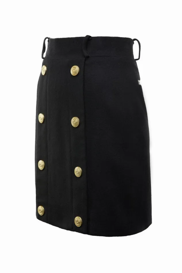 Women Skirts Holland Cooper Knightsbridge Skirt Soft Black Women Skirts Holland Cooper Knightsbridge Skirt Soft Black