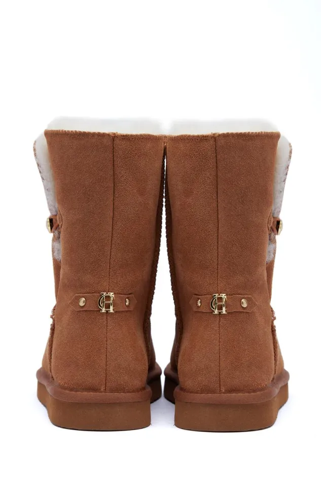 Women Sleepwear Holland Cooper HC Shearling Boot Tan Women Sleepwear Holland Cooper HC Shearling Boot Tan
