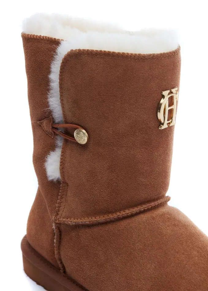 Women Sleepwear Holland Cooper HC Shearling Boot Tan Women Sleepwear Holland Cooper HC Shearling Boot Tan