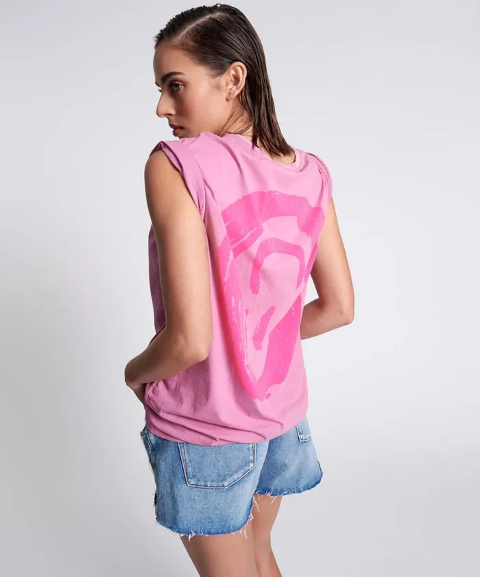 Women SMILEY ORGANIC UNISEX TEE One Teaspoon Organic Tees Women SMILEY ORGANIC UNISEX TEE One Teaspoon Organic Tees